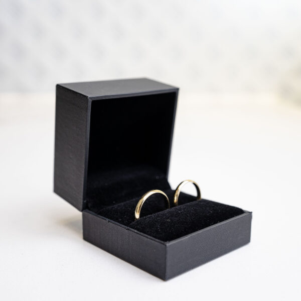 Argollas de matrimonio clasicas estilo inglés