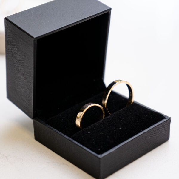 Argollas de matrimonio clasicas estilo plano